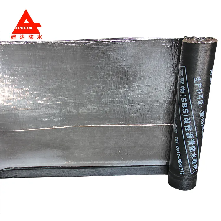 SBS/APP 3mm 4mm thickness bitumen waterproofing membrane