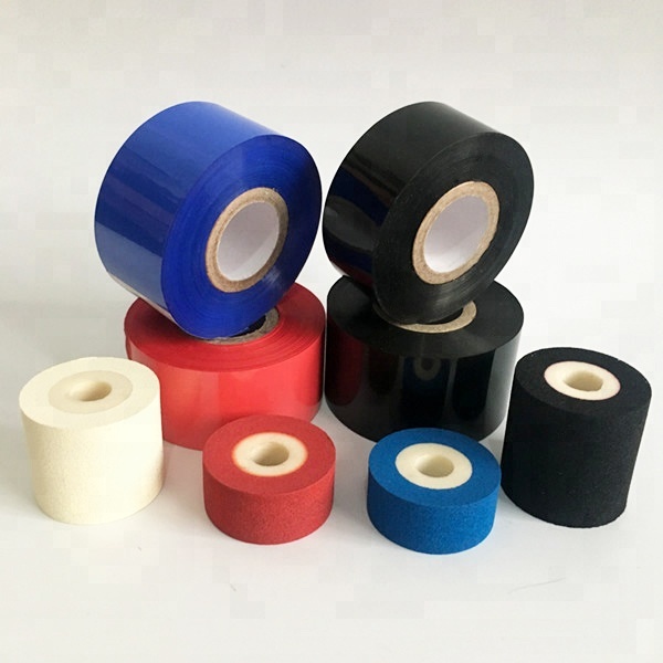 Black Date Coding Foil Ribbon hot stamping for date coding machine