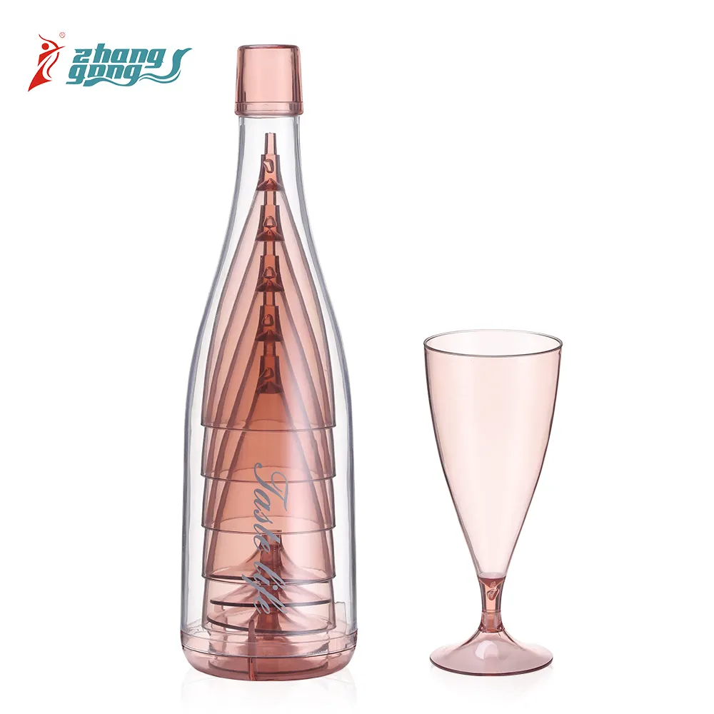Custom large clear pp travel plastic water outdoor drinking cups