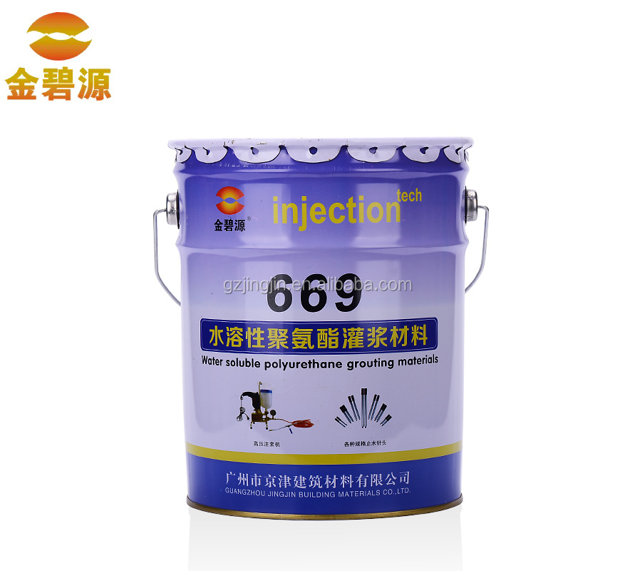 polyurethane foam resin for grouting machine