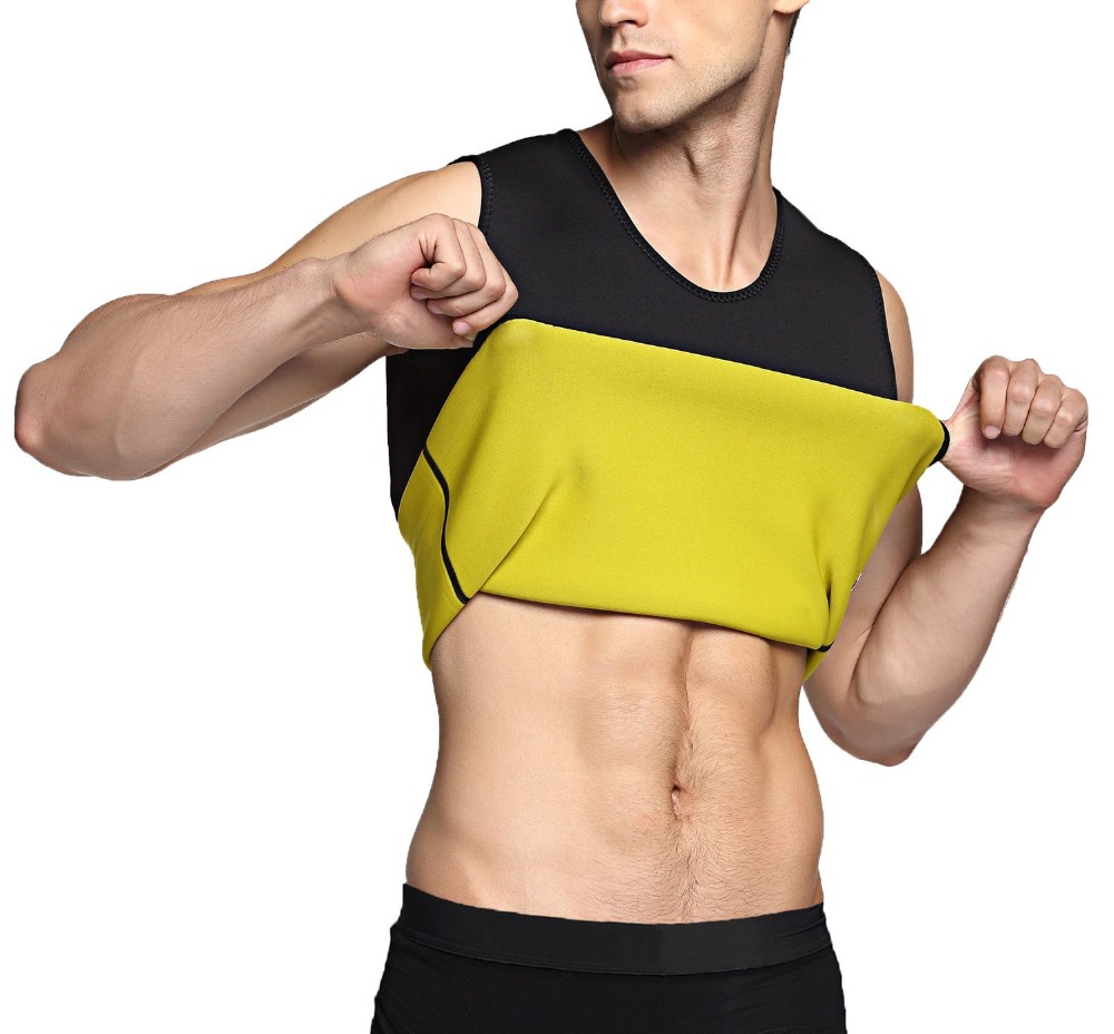 Пот Body Shaper животик жир горелки майка для мужчин