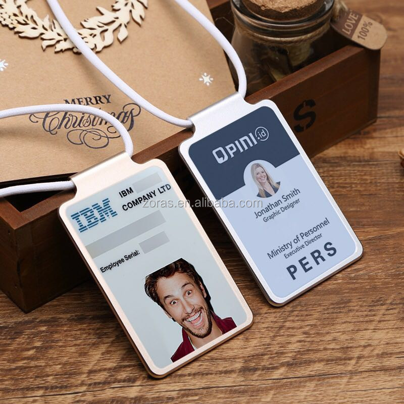 Горячая продажа Блокировка алюминиевая ID карта держатель карты