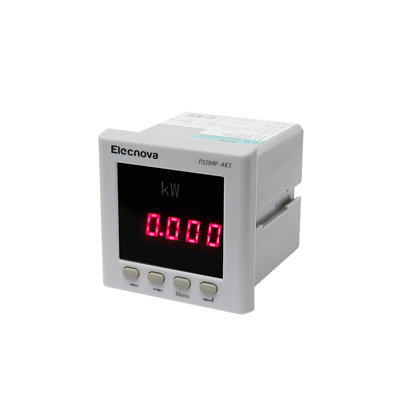 Elecnova PS194P-AK1 74*74 мм светодиодный цифровой дисплей active измеритель мощности RS485 1 фаза кВт метр