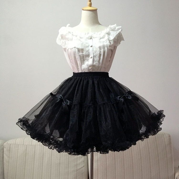 Женская Нижняя юбка Crinoline Poofy Lolita