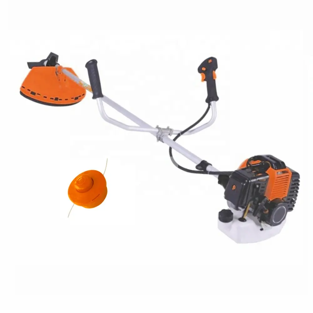 Gasoline Grass Trimmer Or Grass Cutter With Nylon Head Or Brush Cutter With Swing Blade