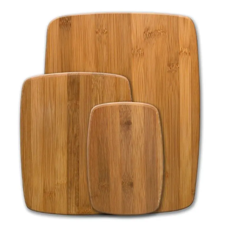 Bamboo Board Oempromo Home Kitchen Custom Personalized Chopping Serving Plate Natural Bamboo Wood Cutting Board