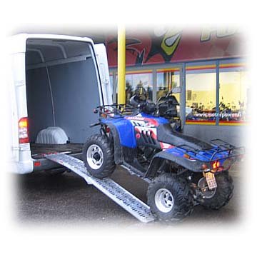 1500 фунтов ATV загрузка рампы (611)