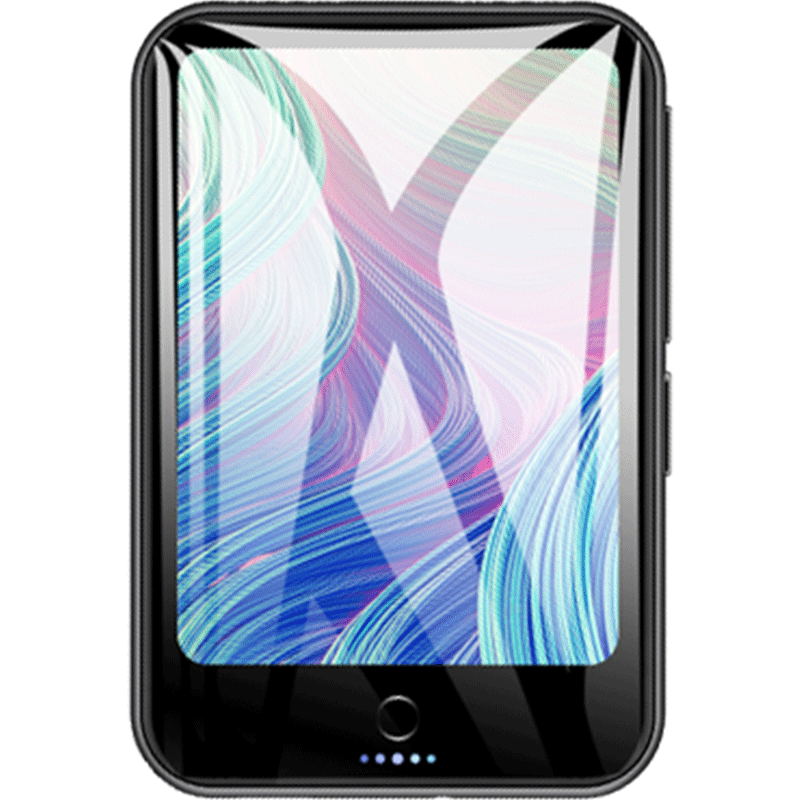 JWD цифровой сенсорный экран Bluetooth MP3 плеер Поддержка SD карты 32 Гб FM рекордер Отображение времени