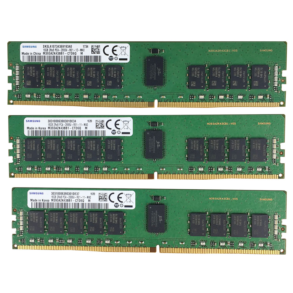 ОЗУ ECC REG DDR4 8 ГБ 16 ГБ 32 ГБ, 2666 МГц, 3200