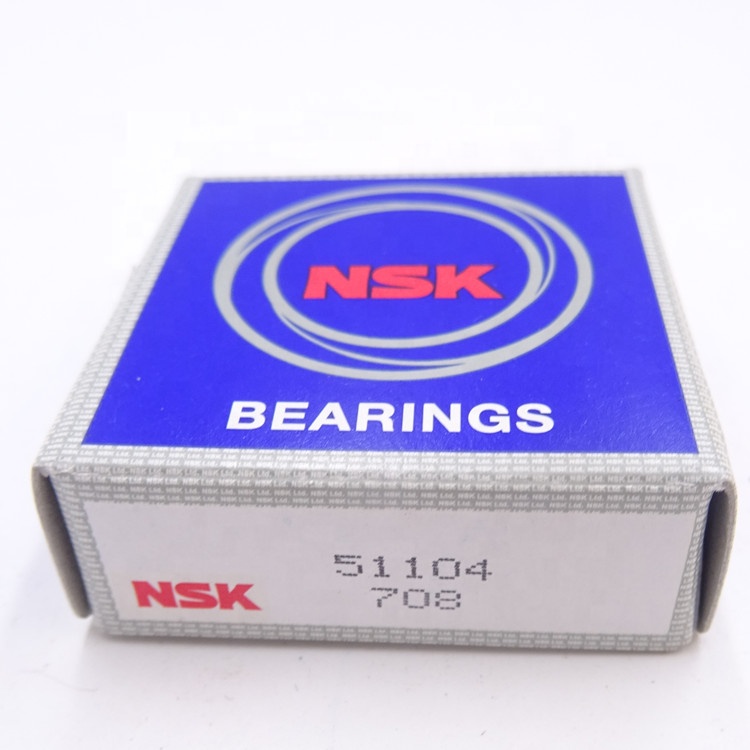 Оригинальный японский NSK 51104 упорный шариковый подшипник 20x35x10