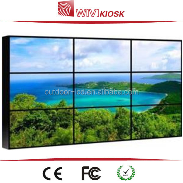 55 "1500 нит ЖК-Экран Samsung vedio стены с супер узкой рамкой 3.5 мм (оригинал Samsung панель)