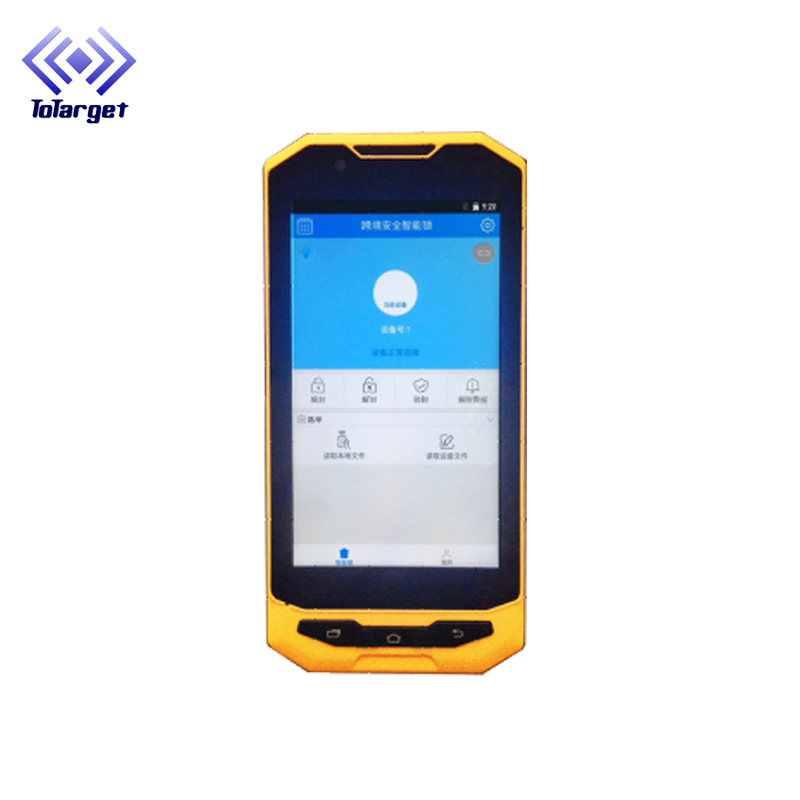 GPS замка можно крепить любые приспособления: PDA
