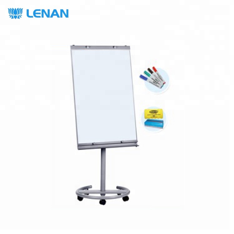 Мобильная доска flipchart, мольберт, Офисная магнитная доска сухой стирания, белая доска, подставка, откидная доска с колесами