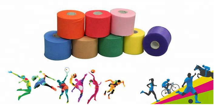 non-woven adhesive wound dressing roll pre-wrap