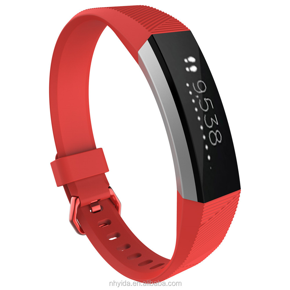 Лидер продаж, силиконовый спортивный ремешок для часов fitbit, замена для fit bit Alta HR