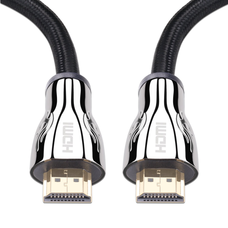 Оптовая продажа, высокоскоростной кабель HDMI с цинковым покрытием, 2,0 позолоченный, поддерживает Ethernet, 3D, 4K HDTV