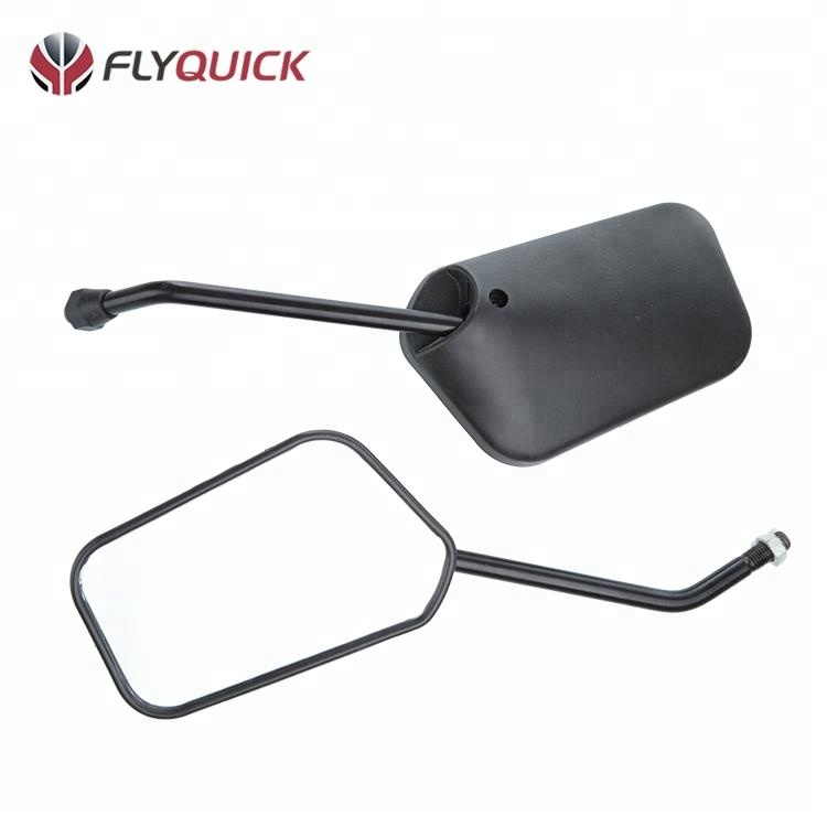 ZF001-121 FLYQUICK высококачественное зеркало заднего вида для мотоцикла из черного пластика из Китая TITAN 150 99