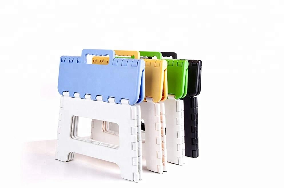 Save Space kids foldable furniture Mini Plastic Kindergarten Kids Stool Durable Folding Stool