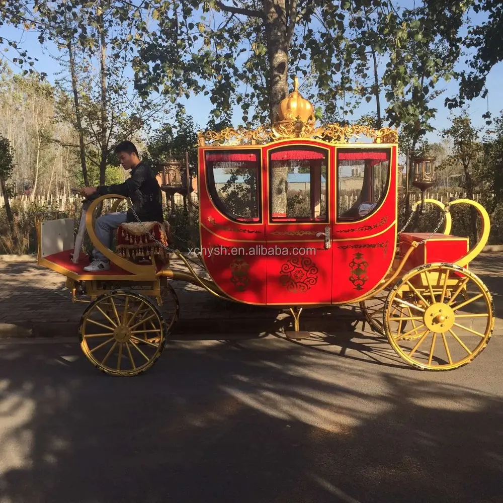 Used victoria Royal Horse Wagon Cart /popular electric Horse Carriage for Sale