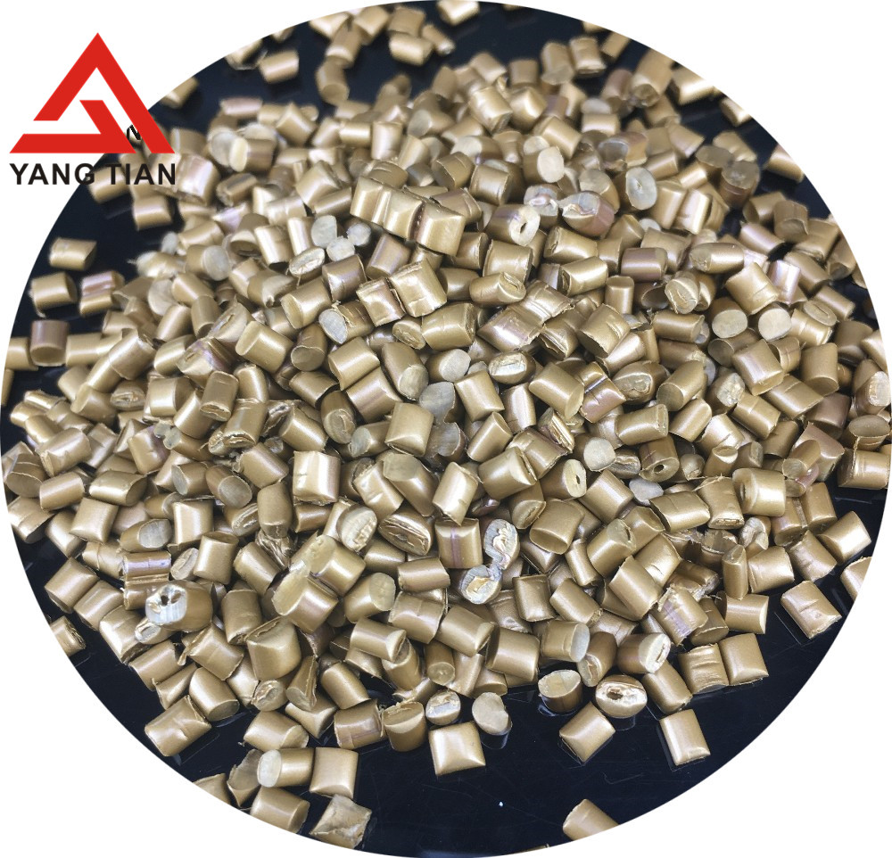 LDPE/ HDPE сумка Золото/золотой цвет пластикового пигмента Masterbatch маточной резиновой смеси