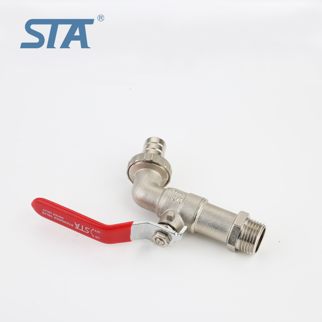 STA.2001 Китай кран завод 2020 новые продукты стиральная машина водопроводный краны сад полированный латунный шаровой кран