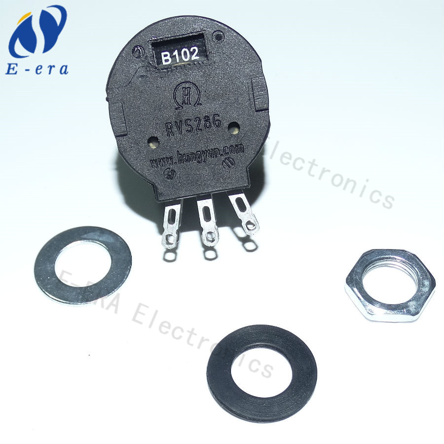 RVS286 2W B102 1K carbon double turn potentiometer low cost