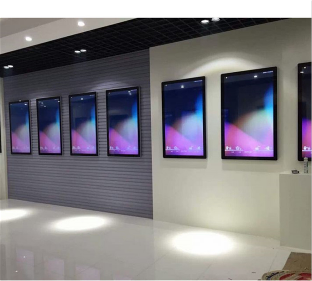 21.5high quality lcd advertising screen wall mount elevator digital signage