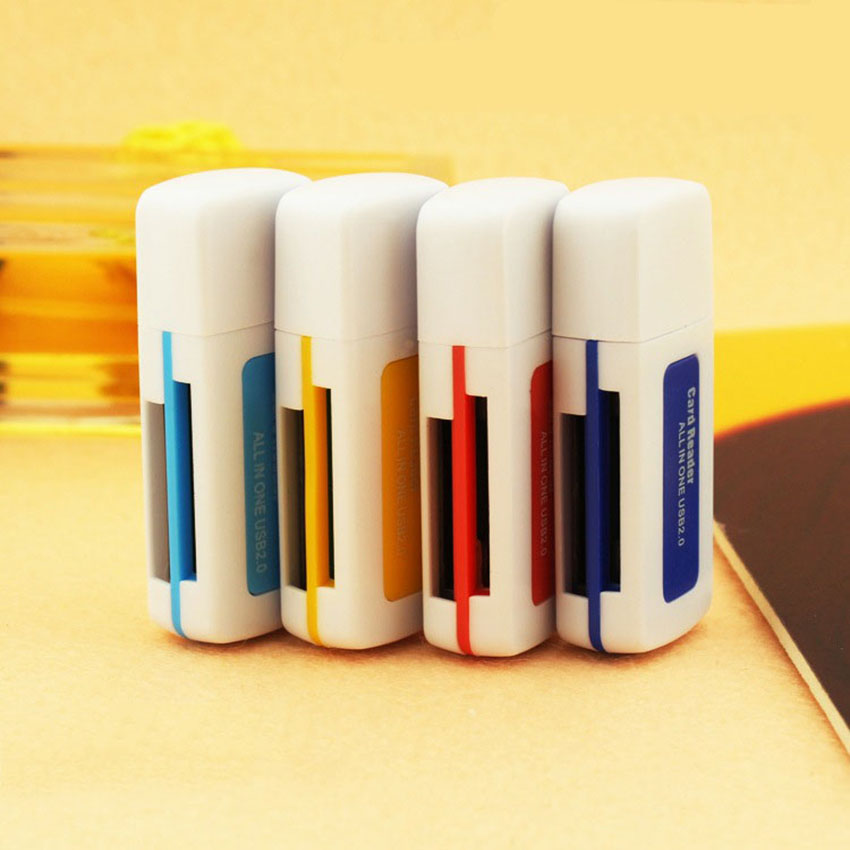 Новинка 2018 все в одном usb 4 в 1 USB 2,0 MICRO USB TF кардридер адаптер концентратор устройство для чтения карт памяти Писатель
