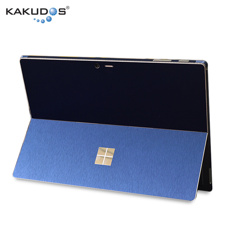 OEM пользовательский дизайн ноутбук матовая Серебряная кожа для Surface pro 4