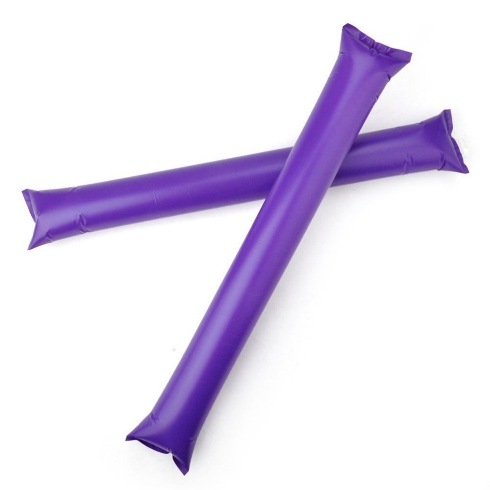 cheap PE cheering inflatable thunder stick with custom logo