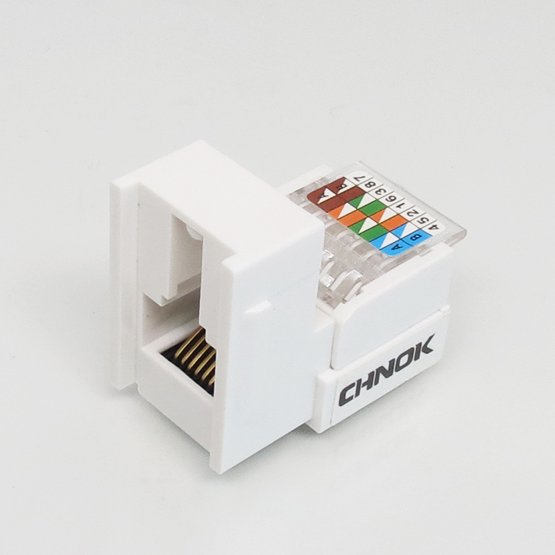 Белый Cat6 RJ45 UTP соединитель cat 6 соединитель