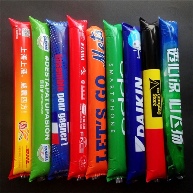 ZH2407 Promotional Printed Inflatable Cheering Sticks