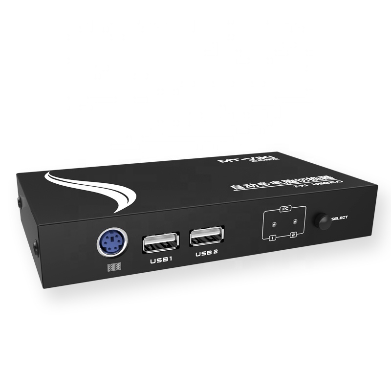 2 порта Авто Vga Usb Kvm переключатель с портом Ps/2
