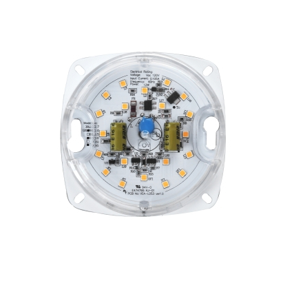 10 Вт vealite 3 ''ul ES Title 24 JA8 Сертифицированный мерцание бесплатная triac затемнения DOB круглый свет двигатели для автомобиля встраисветодио дный ваемые светодиодный модуль
