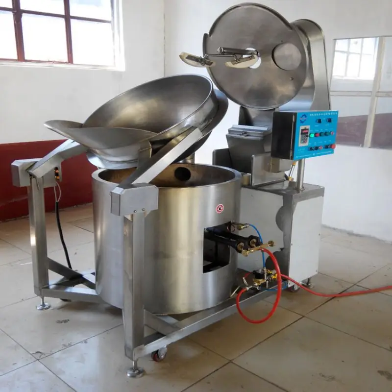 high quality automatic industrial gas popcorn packing packaging making machine with gas electric for commercial automatic