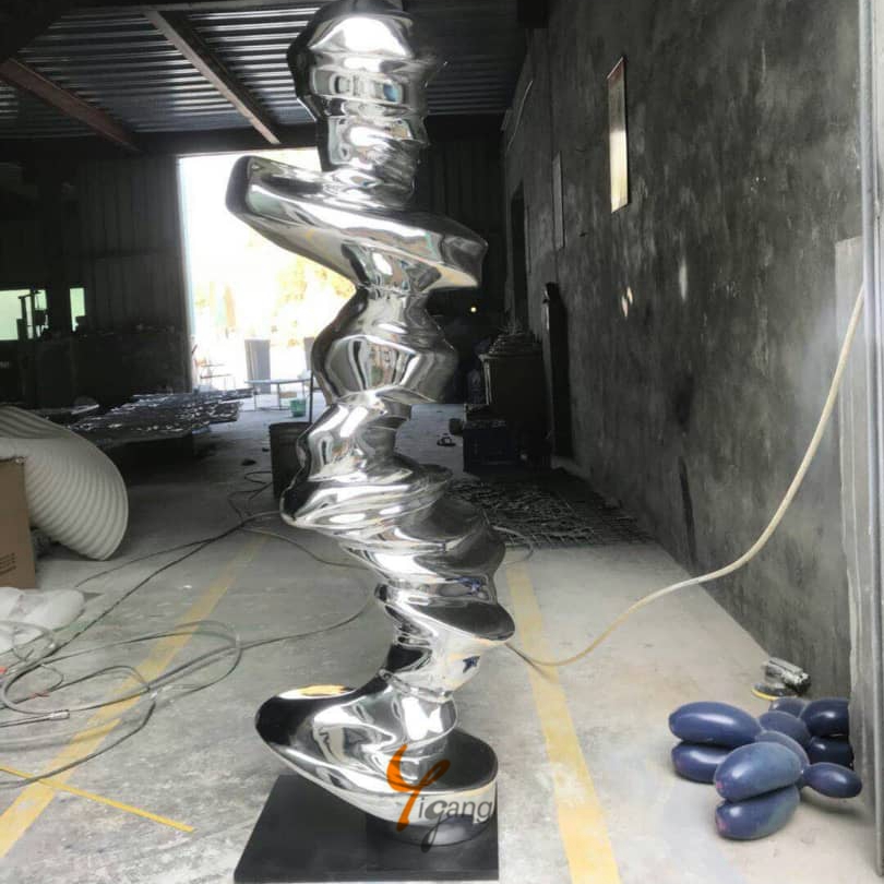 Stainless Steel Outdoor Abstract Garden Metal Sculpture