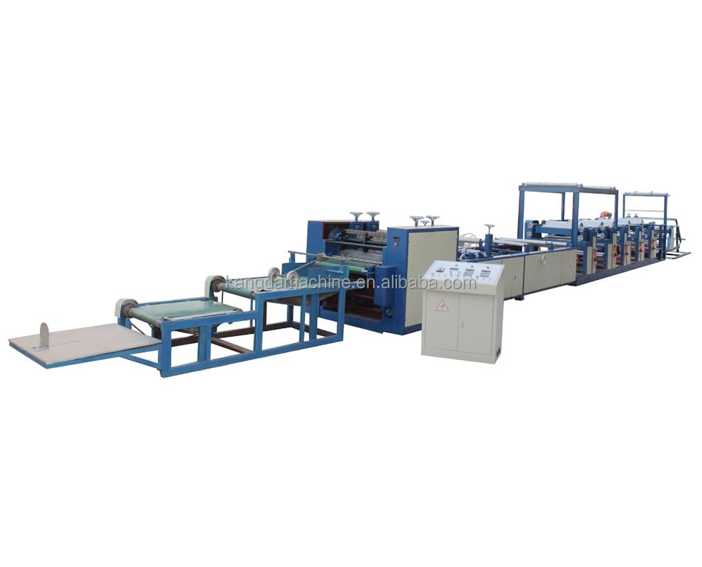 Woven bag laminating machine