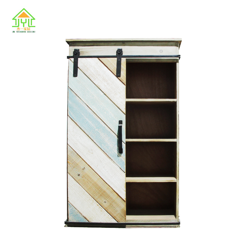 Antique living room furniture hanging wooden cupboard