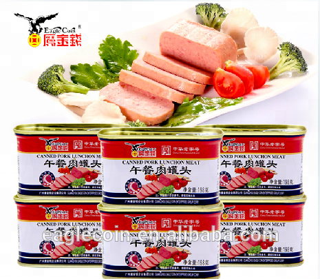 Консервированное мясо, свиный ланч, мясо 198 г, хороший вкус, консервированная свинина