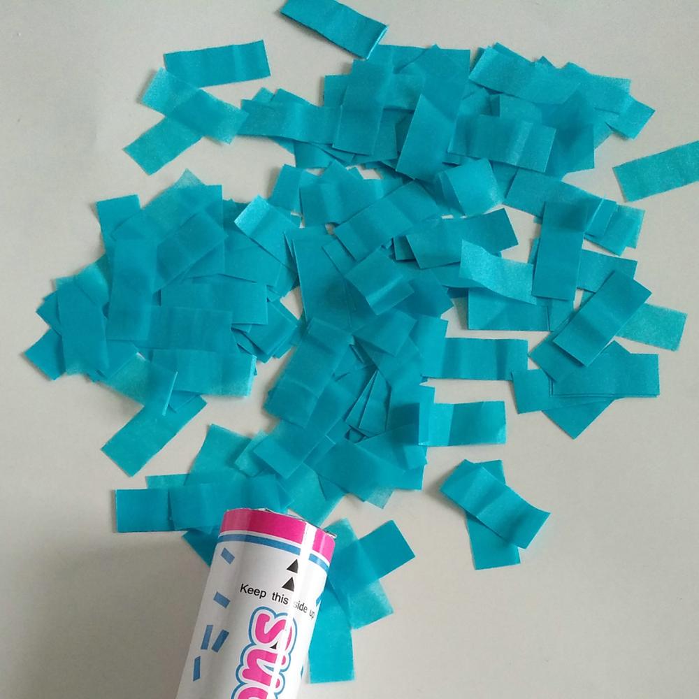 60 см Пол выявить baby shower confetti cannon стрелок конфетти