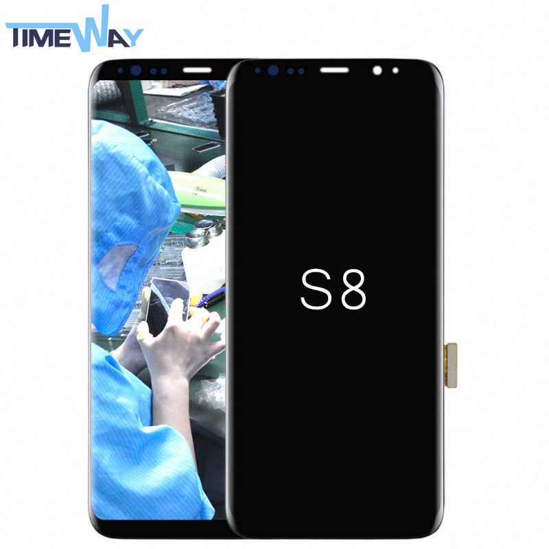 Заводское оригинальное качество для samsung s8 lcd сенсорный экран для Samsungs8 дисплей
