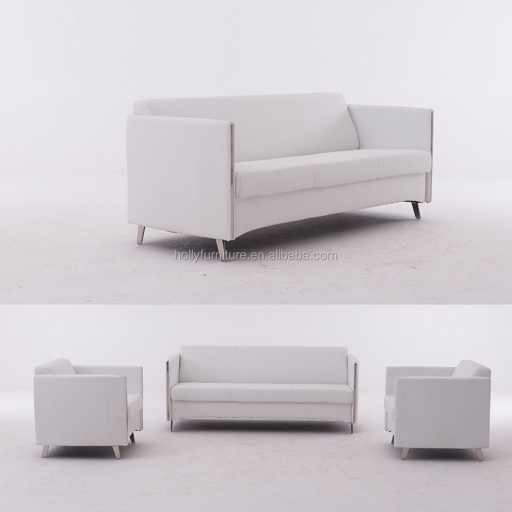Zoey HL-8001White, кожаный диван из нержавеющей стали
