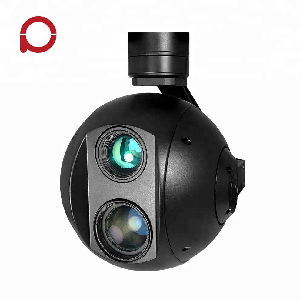 3 оси 30x оптический зум PTZ IP камера Gimbal Полезная нагрузка для Бла (беспилотный летательный аппарат/беспилотные летательные аппараты с ИК-изображения слежения за животными для охоты поиск инспекции
