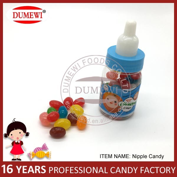 Прессованные Конфеты Зефир Jelly Bean смешанные в детская соска бутылки
