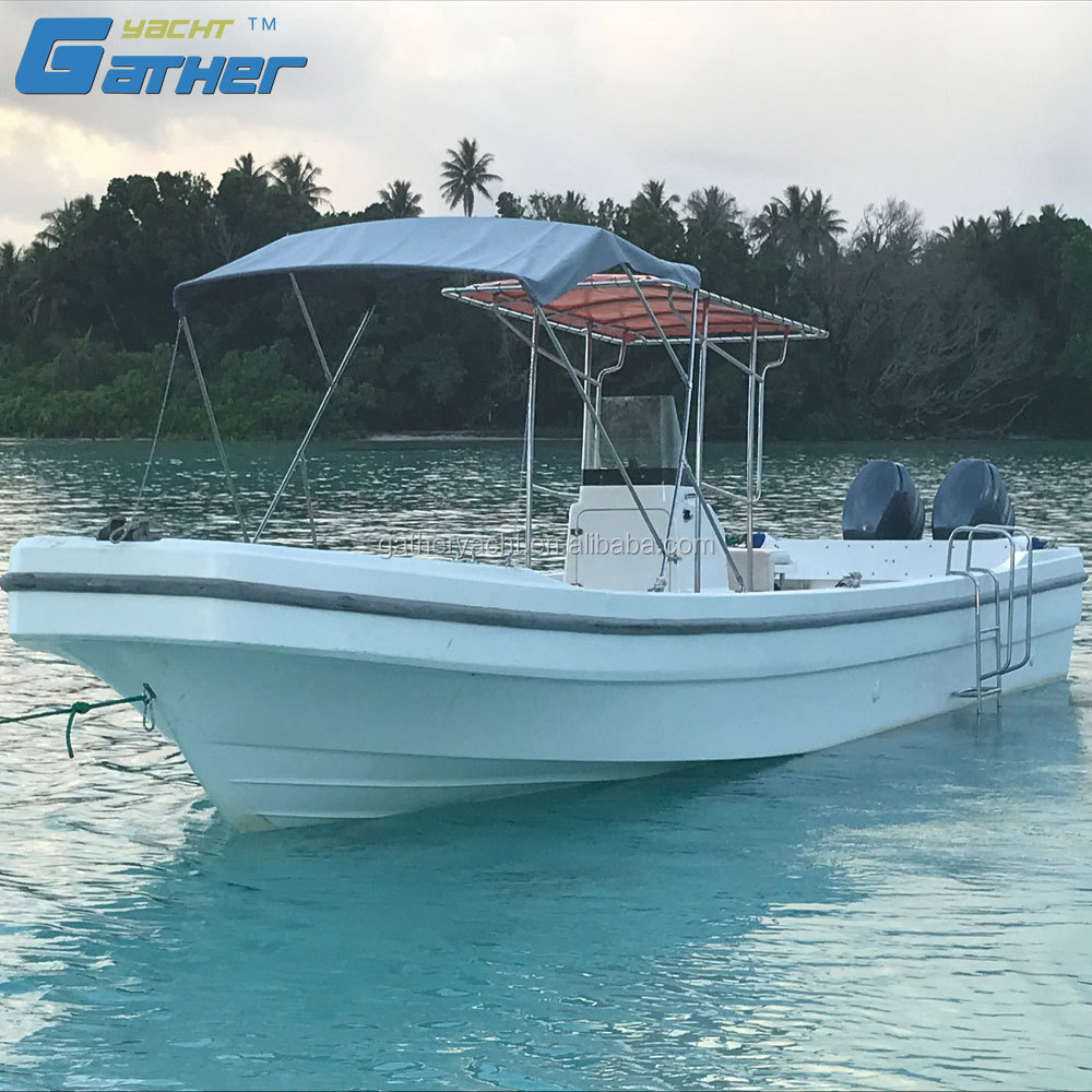 Gather 32ft стекловолокно рыбацкая лодка panga лодка для продажи