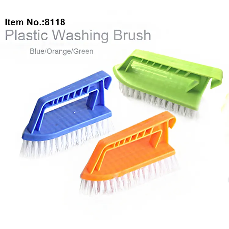 Eco-friendly laundry products plastic scrub brush