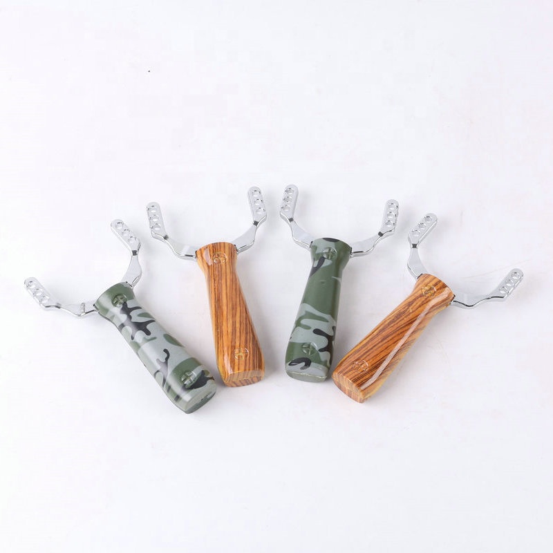 FY Профессиональный Slingshot Sling shot алюминиевый сплав Slingshot Катапульта камуфляж лук не-бросается на открытом воздухе игры Игровые инструменты