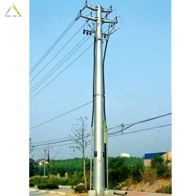33kv линии передачи электрическая треугольник стали полюс