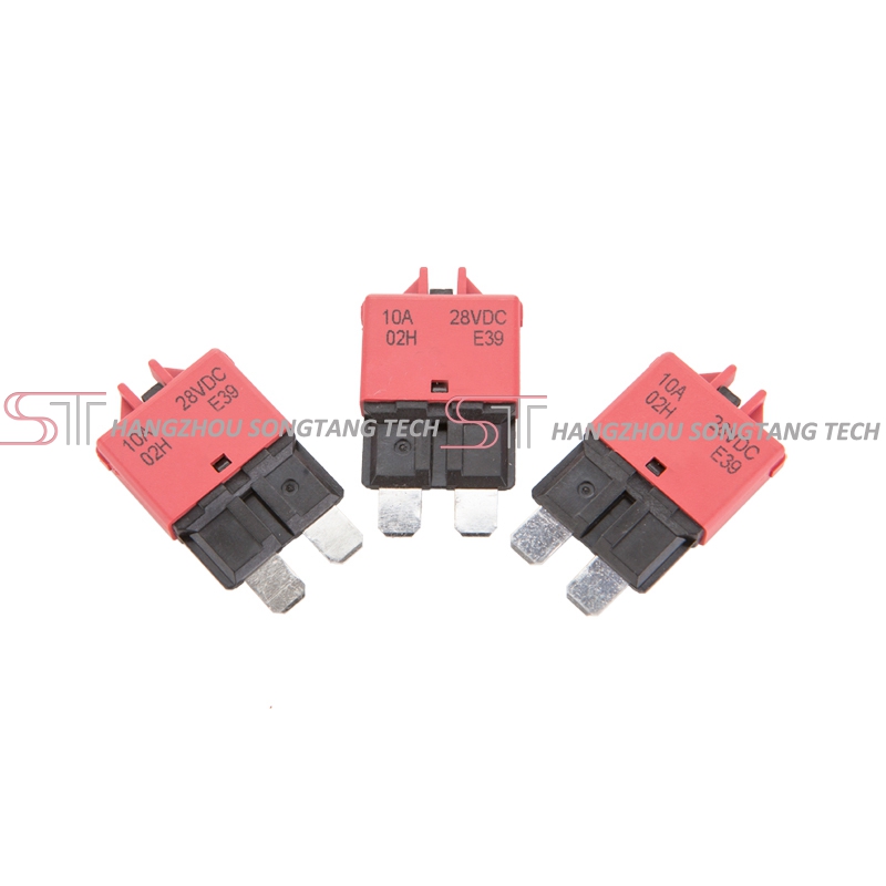 1610-21 SongTang E39 28V DC Ручной сброс ATO/ATC лезвие предохранителя автоматический выключатель для автомобиля морского транспорта 227