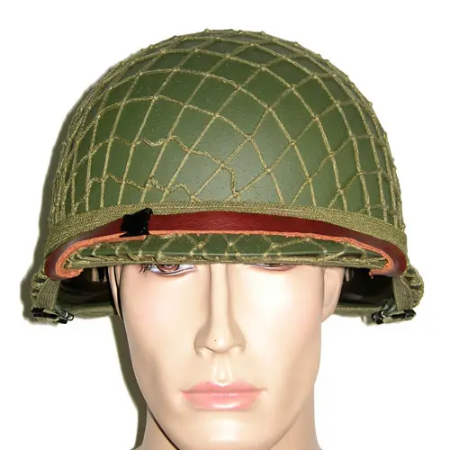 Military Army Police War Game Movie Film Actor Helmet Head Protect World War II WW2 M1 Ballistic Steel Helmet